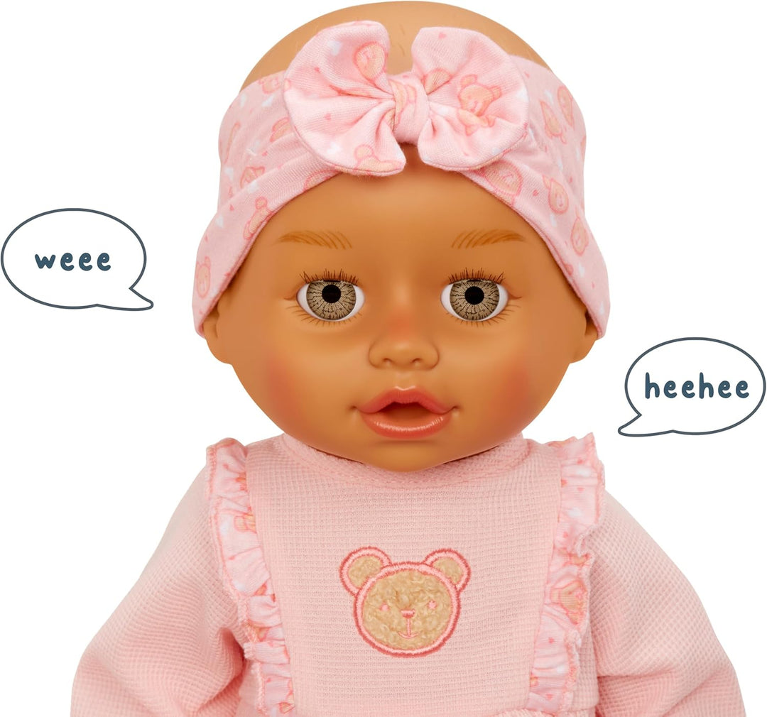 Baby Born Muñeca que Aprende a Caminar Olivia - Ojos Gris-Verdes: C...