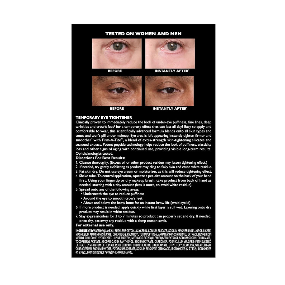 Peter Thomas Roth | Tensor de ojos temporal FIRMx® Fórmula de fácil...