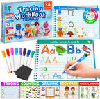 Curious 2 Learn Libro de actividades de tapa dura para preescolar