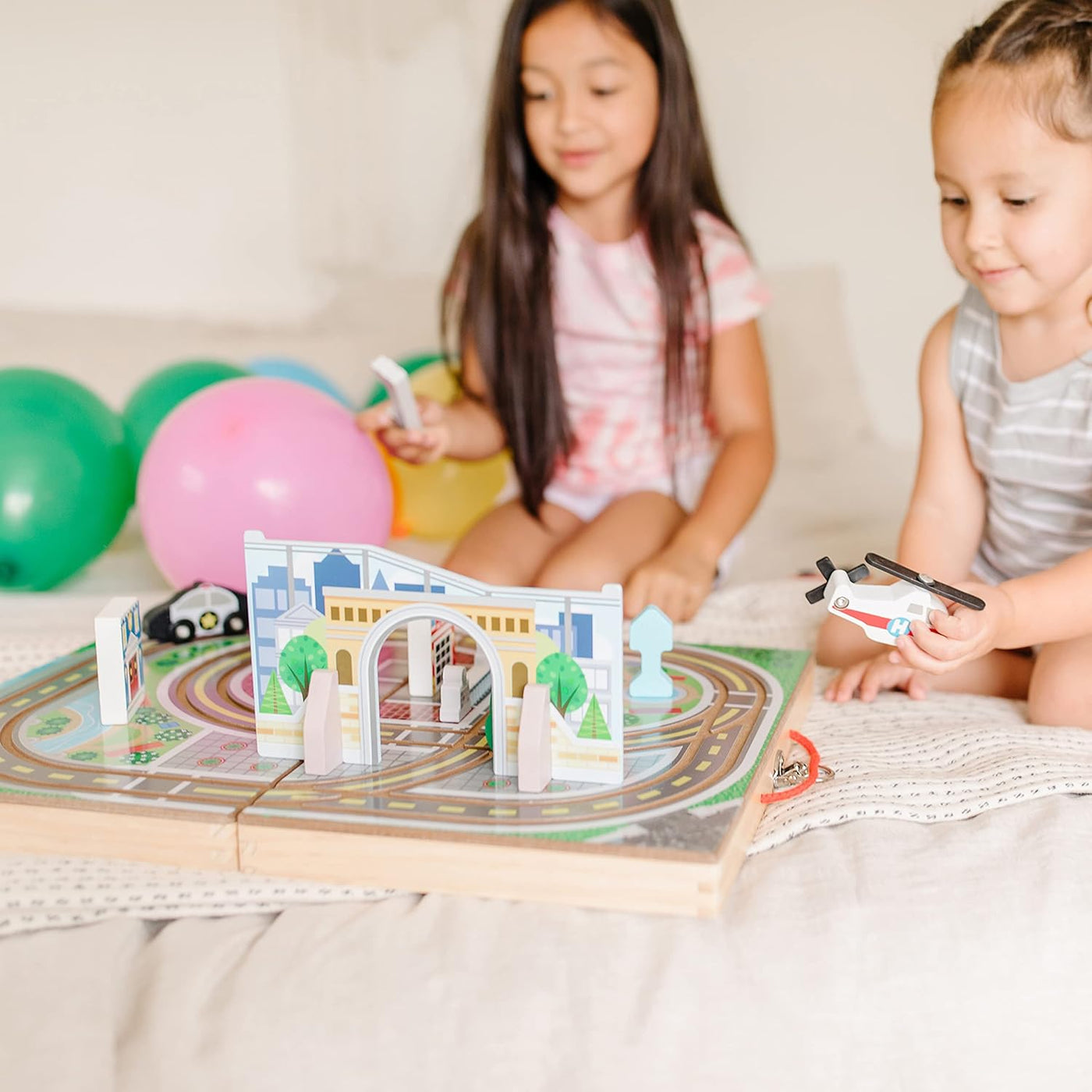 Ciudad desmontable Melissa y Doug