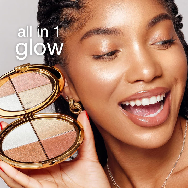 tarte Glow Wardrobe resaltando paleta de ojos y mejillas \u2013 Res...