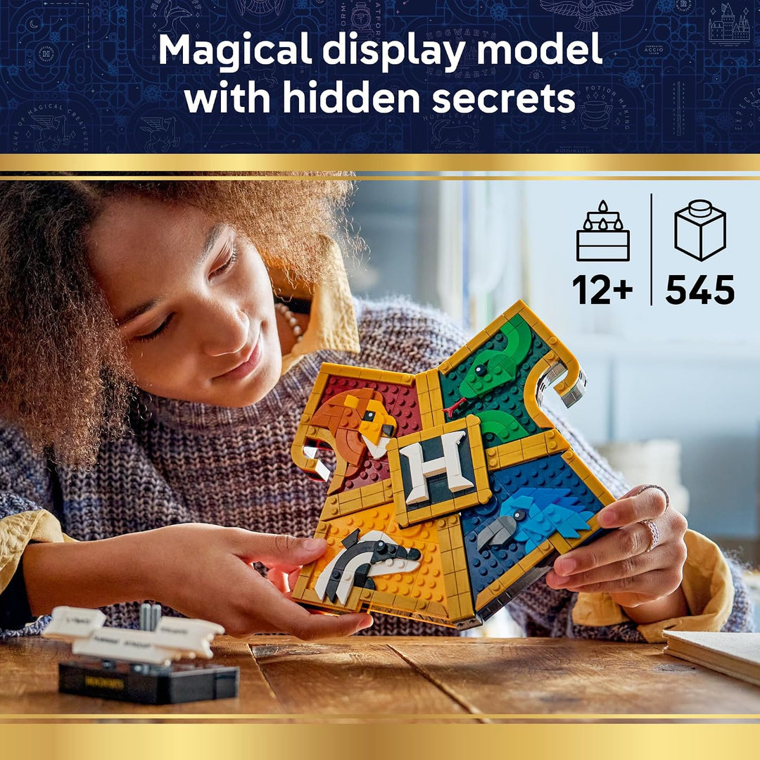 LEGO Harry Potter Escudo de la casa de Hogwarts 76462 | Juguete de...