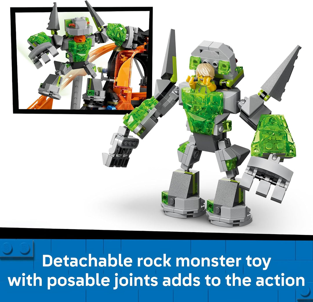 LEGO City Parque de Montaña Rusa Lava Land 60501 | Juguetes de cons...