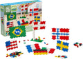 PLUS PLUS Aprende a Construir, Banderas del Mundo - Juego de bloques de