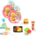 MGA's Miniverse Make It - Mini peluche (paquete de 2), embalaje ciego, bricolaje, coleccionables de felpa con temática de alimentos, adhesivo de secado al aire, 8 para coleccionar, accesorio de