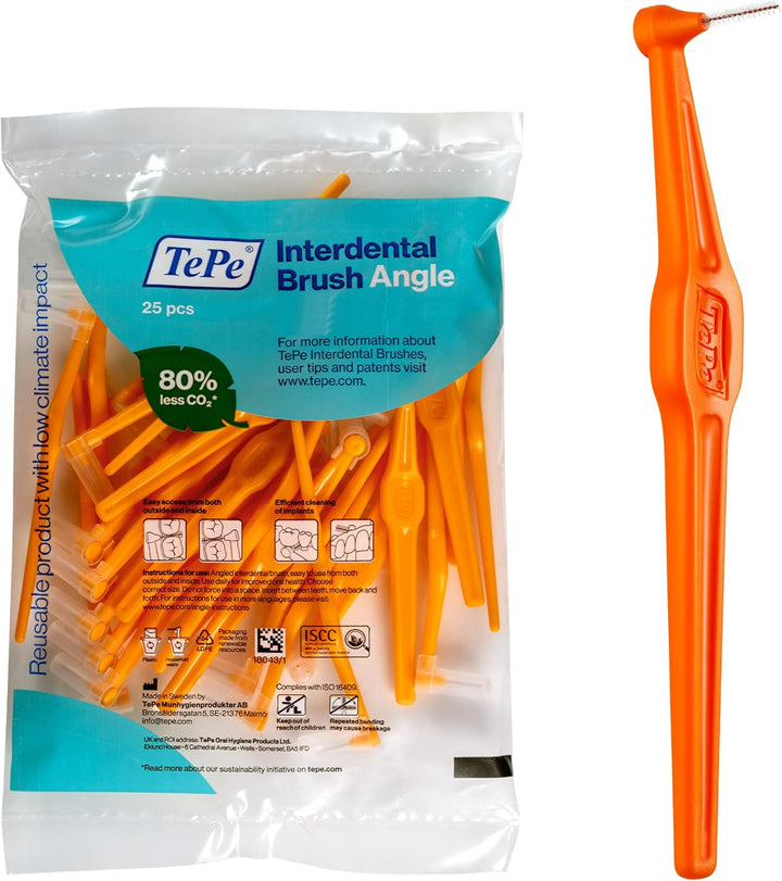 TePe \u2013 Cepillo interdental en ángulo, cepillo dental en ángulo...