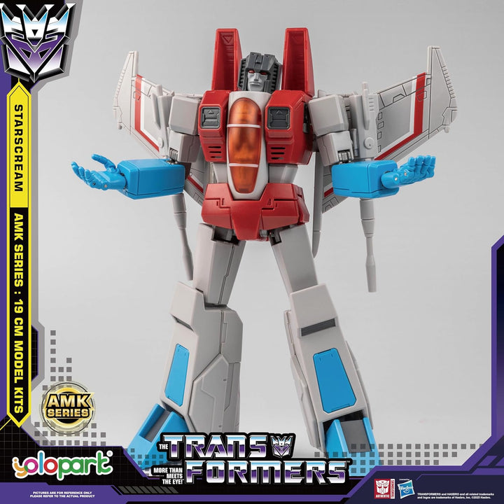 YOLOPARK Starscream Transformer Toys, serie AMK Transformers G1 fig...