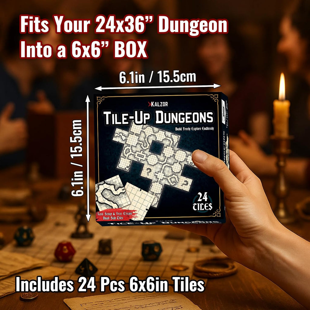 Azulejos de mapa de batalla para DND y RPG - Mapas modulares de mazmorras |