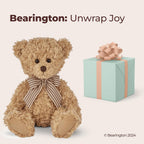 Bearington Theodore - Oso de peluche suave de 17 pulgadas con piel esponjosa y diseño abrazable, adorable regalo clásico para niños, niños pequeños y amantes de los animales