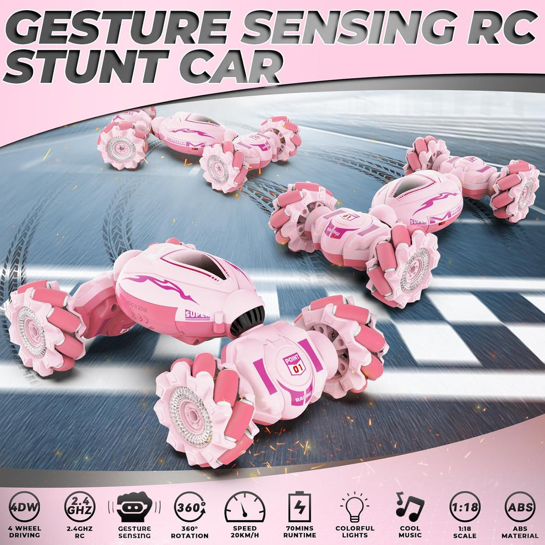 Dysaim Gesture RC Car, juguete de acrobacias RC con detección de ge...