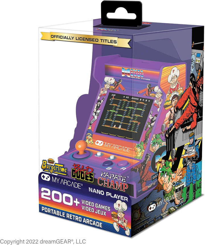 MY ARCADE Data East Hits Nano Player - 4.5" Fully Playable Port...
