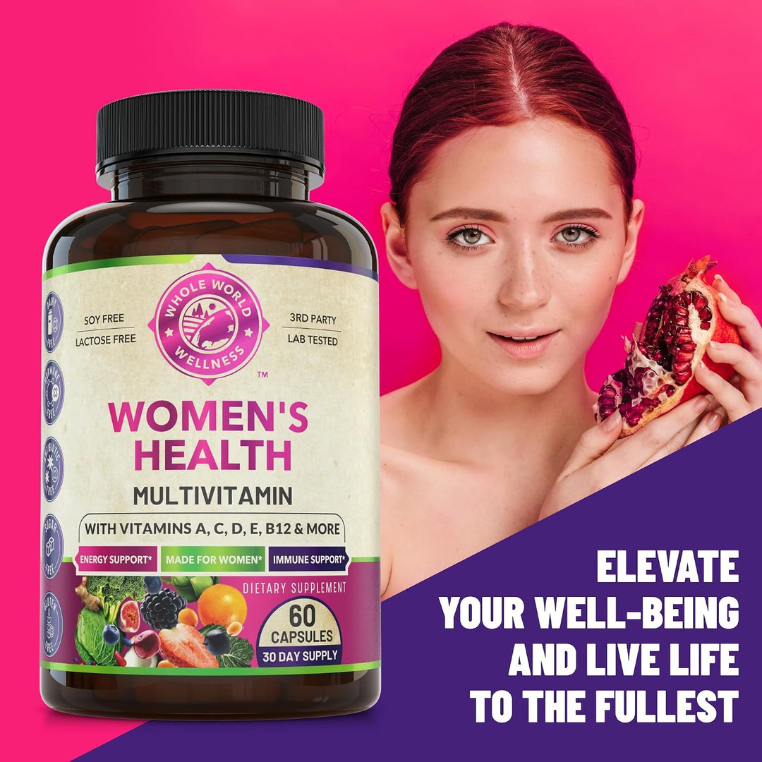 WHOLE WORLD WELLNESS Suplemento multimineral multivitamínico diario...