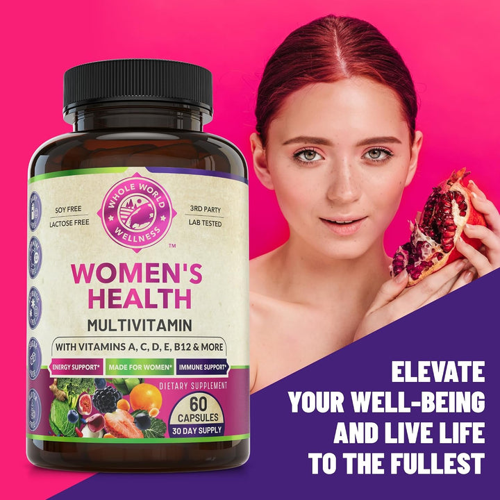WHOLE WORLD WELLNESS Suplemento multimineral multivitamínico diario...