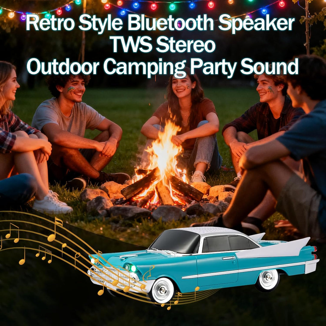 WSTER WS-1965 Replica Altavoz Bluetooth \u2013 Diseño Retro Cohete...