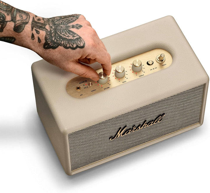 Marshall Acton III - Altavoz Bluetooth para el hogar, color crema