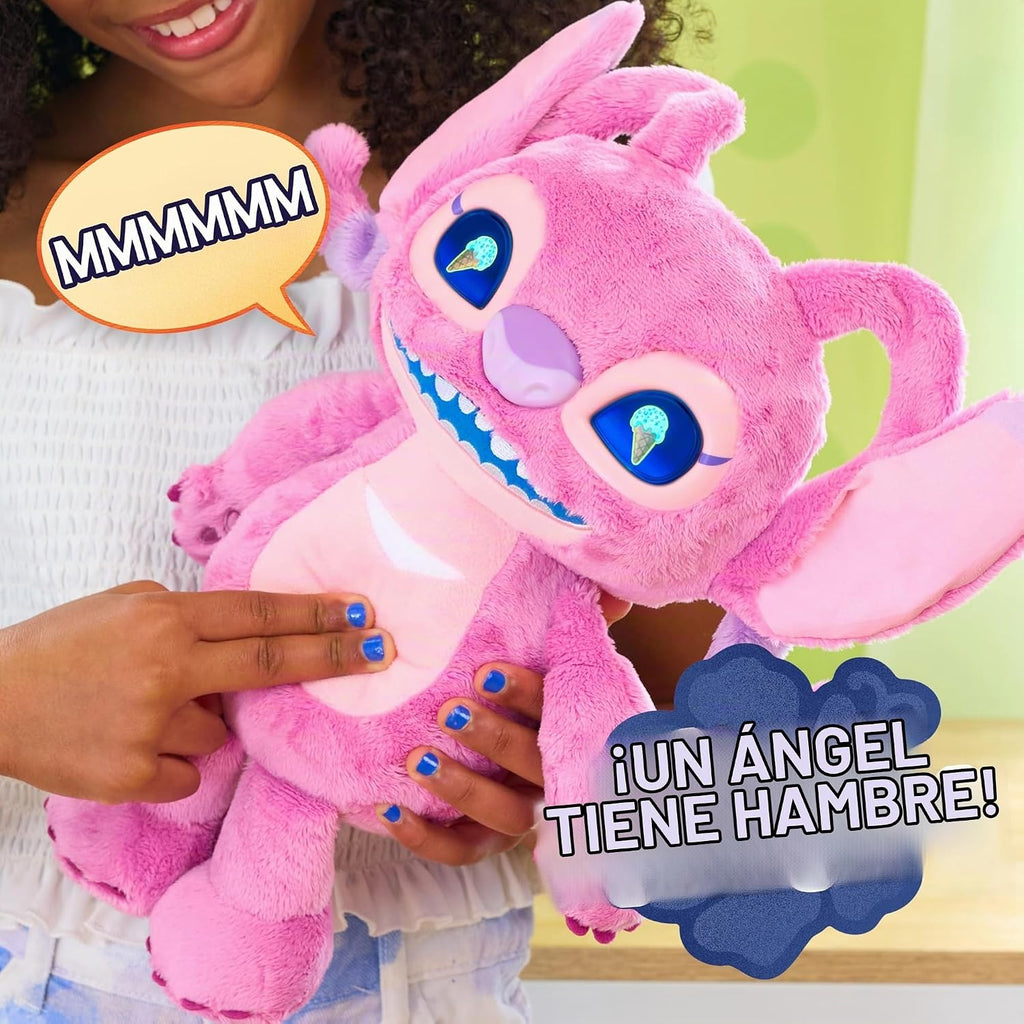 Disney Stitch Angel Many Moods Interactive Plush, 50+ Sounds & Effects