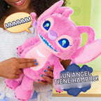 Disney Stitch Angel Many Moods Interactive Plush, 50+ Sounds & Effects
