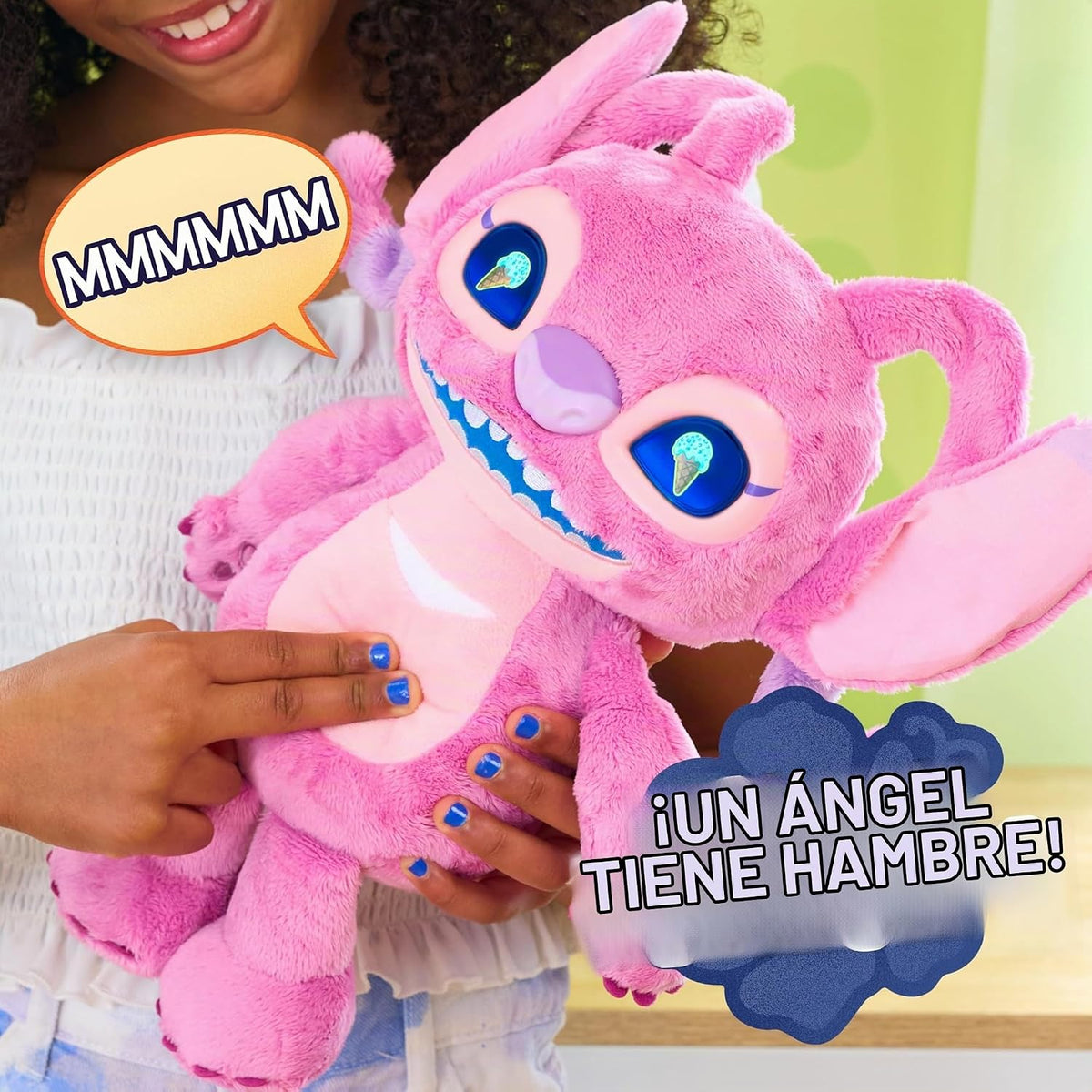 Disney Stitch Angel Many Moods Interactive Plush, 50+ Sounds & Effects