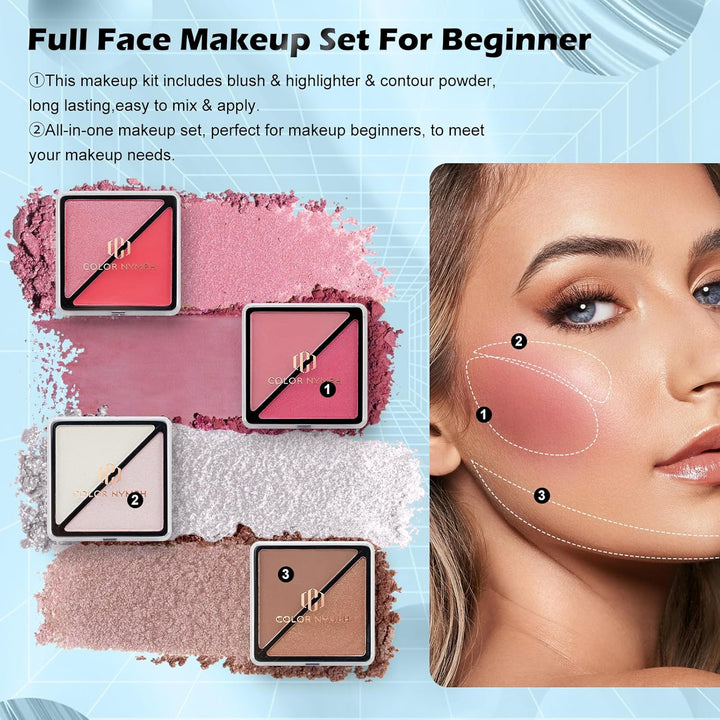 Color Nymph Kit de maquillaje para niñas adolescentes \u2013 Juego...