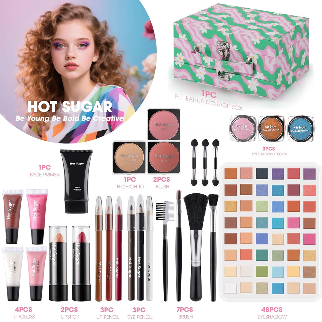 Kit de maquillaje Hot Sugar para niñas preadolescentes de 10 a 12 a...