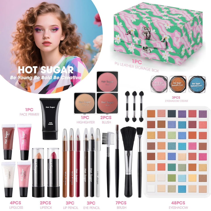 Kit de maquillaje Hot Sugar para niñas preadolescentes de 10 a 12 a...