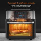 Horno freidora de aire grande de 20 cuartos de galón, combo multifuncional