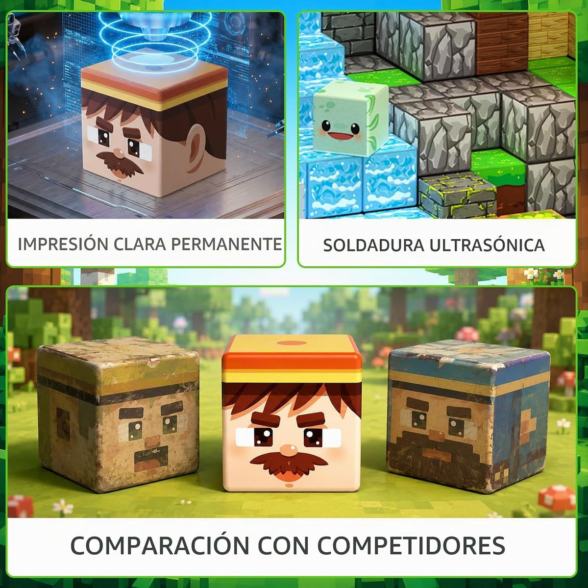 Bloques de construcción magnéticos STEM Toy Magnet Cubes para niños