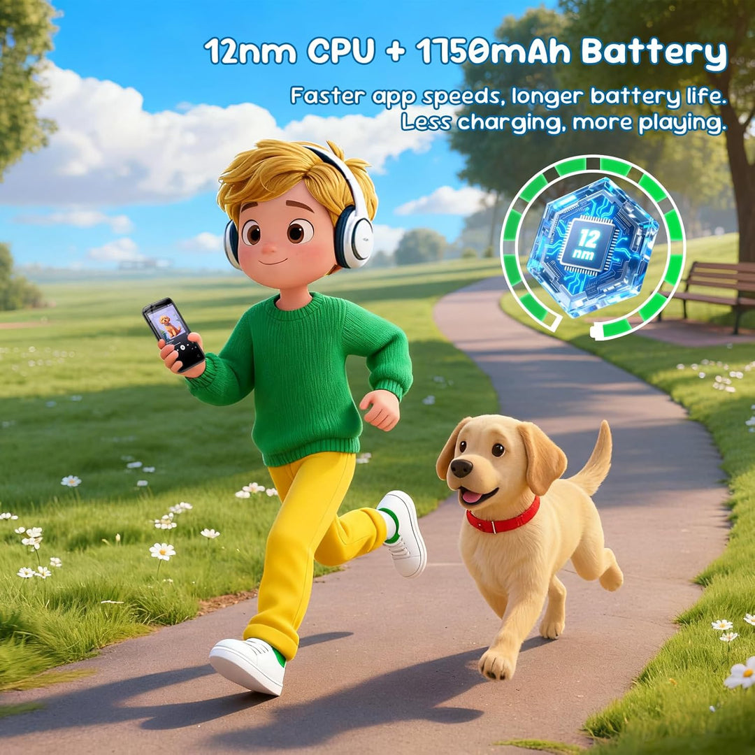 Reproductor de MP3 para niños, controles parentales, 16 GB, compati...