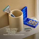 Harry's Kit de afeitado Plus para hombres, mango premium, 5 car...