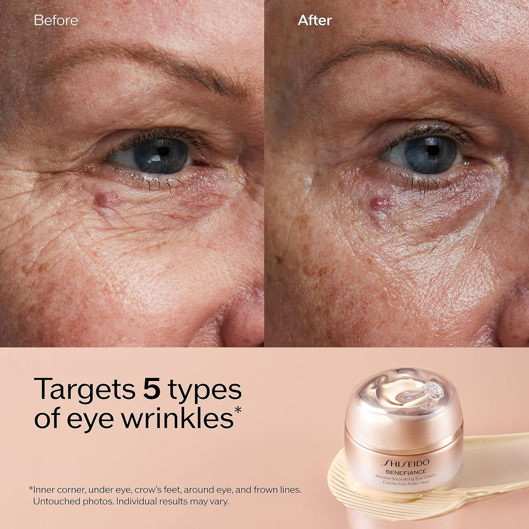 Shiseido Benefiance Crema para ojos que reduce arrugas - 15 mL - Me...