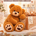 LotFancy Teddy Bear Stuffed Animals, 20 inch Soft Plush Toy, Brown