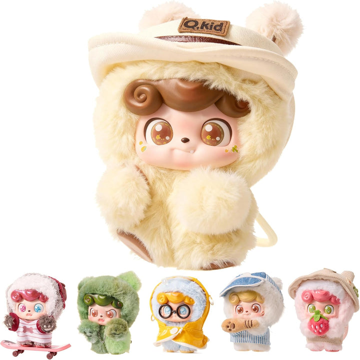 POP JOY Blindbox QKid de felpa de PVC serie de actividades