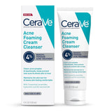 CeraVe Limpiador en crema espumosa para el acné lavado