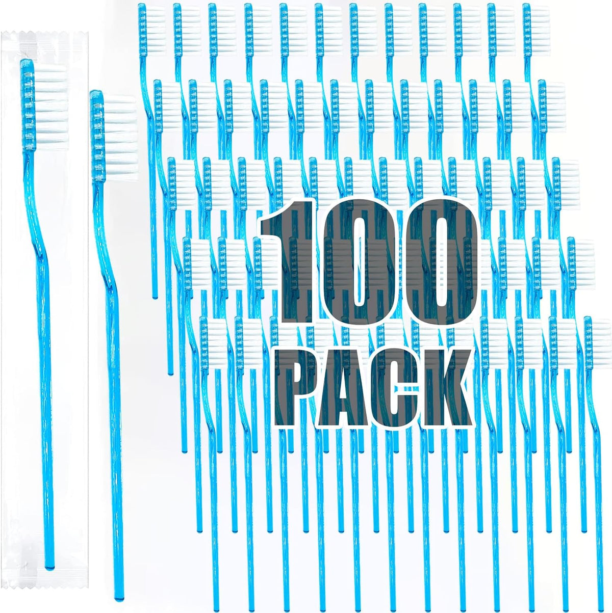 COCOBURI - Cepillos de dientes desechables con pasta de dientes