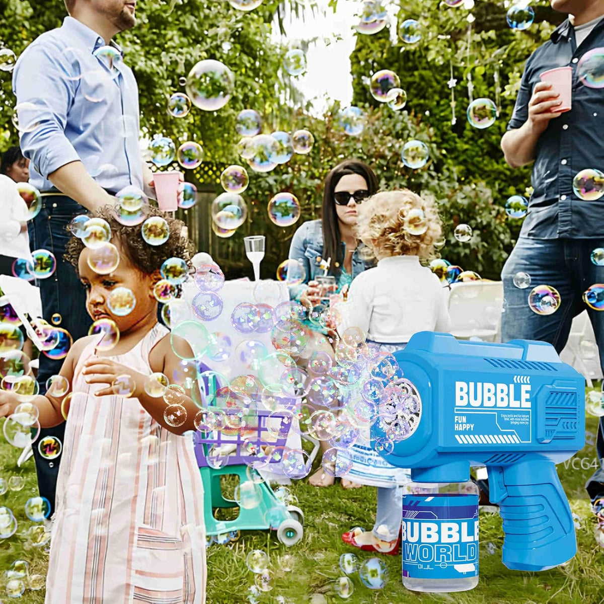 Paquete de 8 pistolas de burbujas automáticas, soplador de burbujas para exteriores, juguetes para niños pequeños de 3 a 8 años, regalos de boda y fiestas