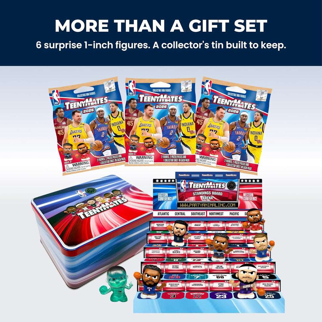 Party Animal NBA Serie 2026 11 TeenyMates Figuras de TeenyMates, co...