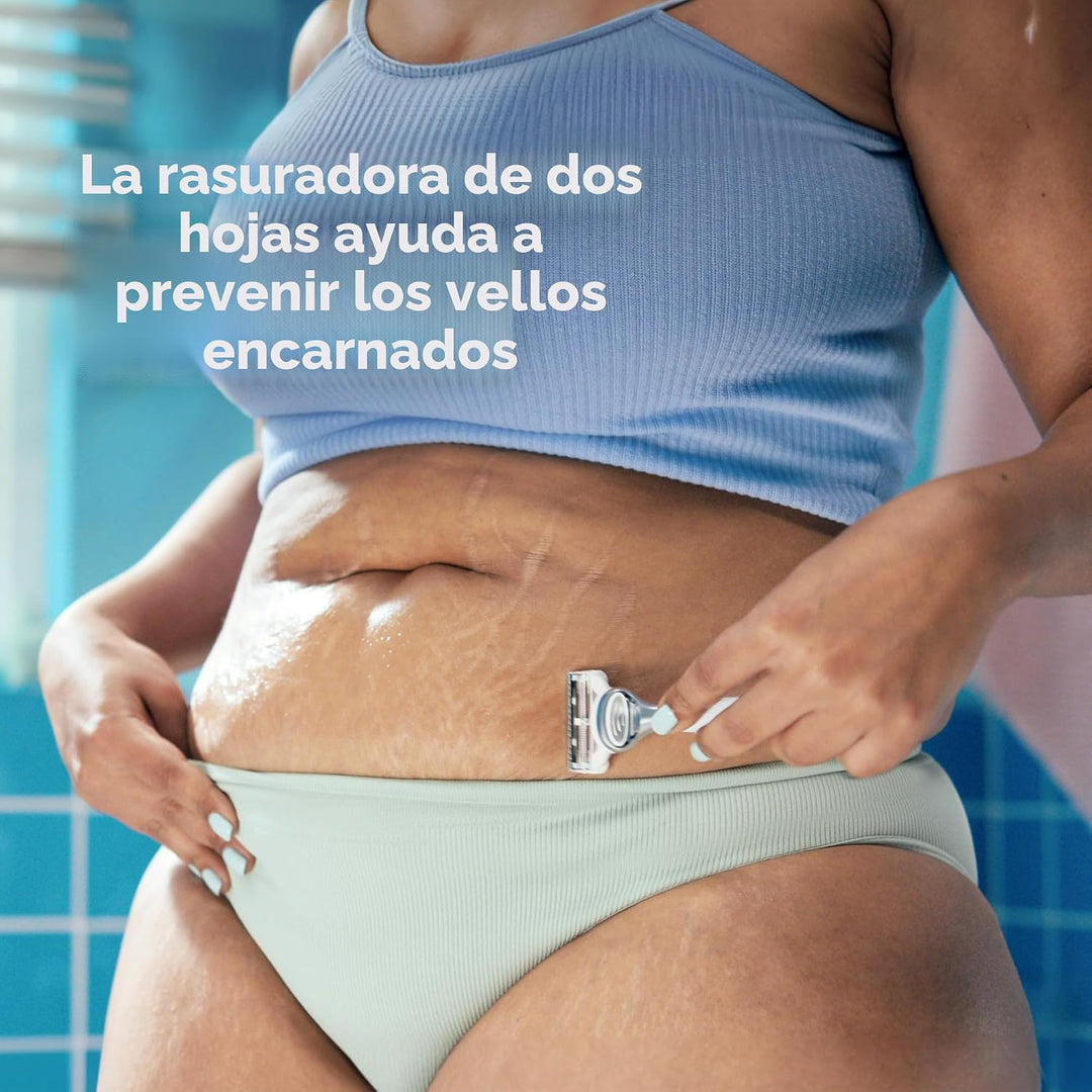 Gillette Venus Juego de afeitado para cabello y piel púbica, maquin...