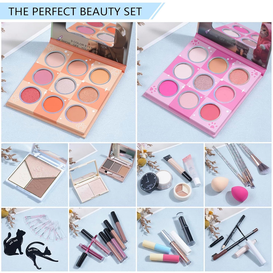 Kits de maquillaje para niñas y adolescentes, set de regalo de maqu...
