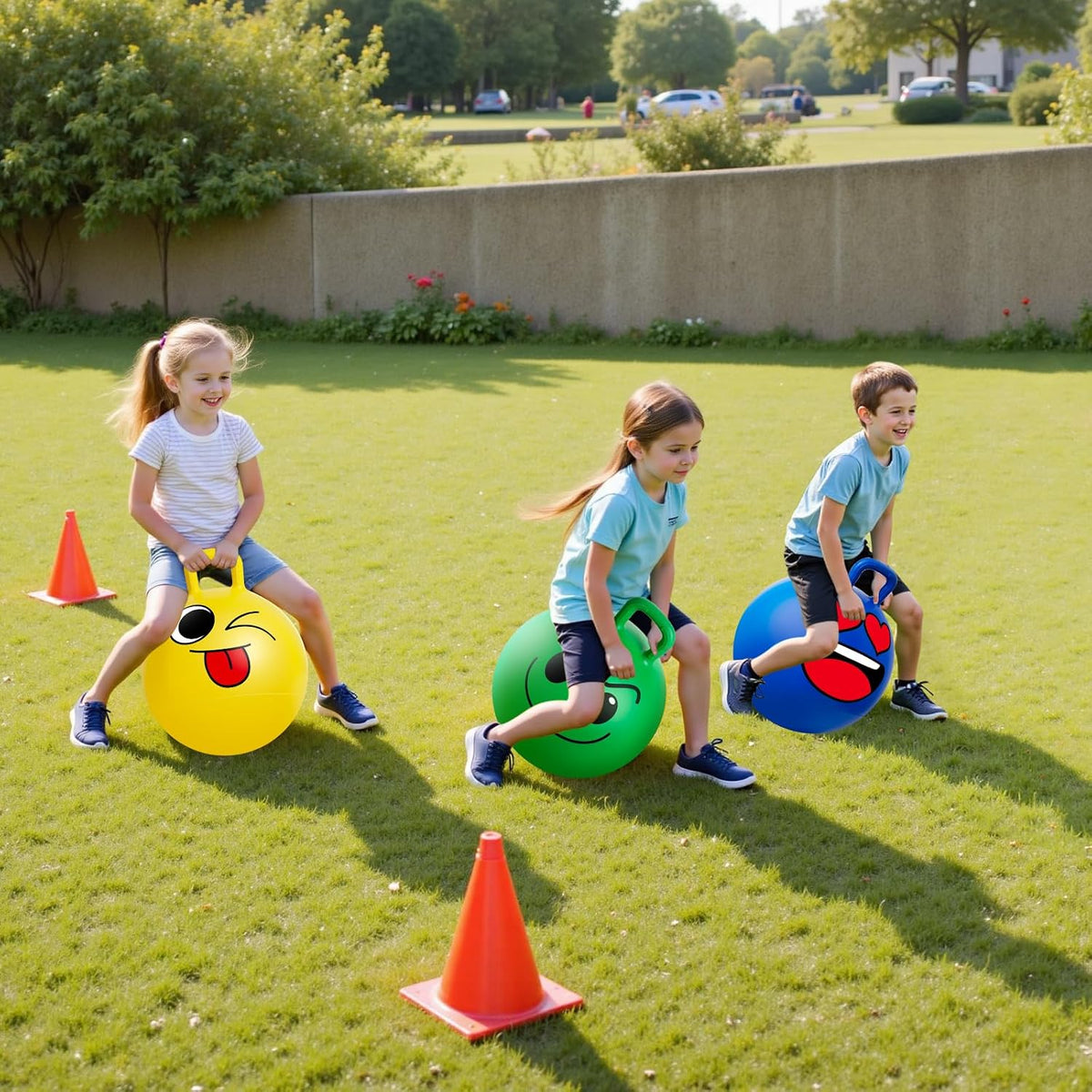 Upper Rider Paquete de 6 bolas de tolva para niños de 3 a 8 años, pelota