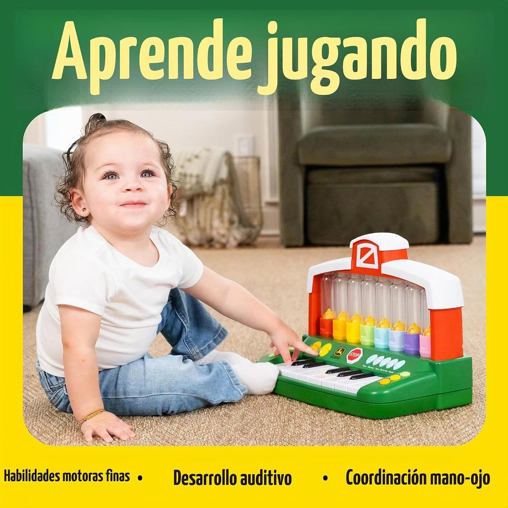 John Deere Piano musical de granjero
