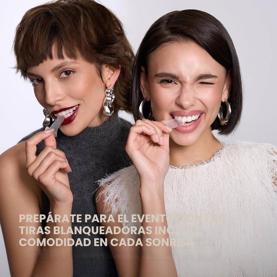 InoPro Kit de tiras blanqueadoras de dientes naturales 14 tratamien...
