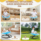 Zhenx Silla giratoria para niños autistas (de 3 a 18 años), regalo de