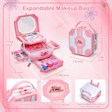 Juegos de maquillaje para niñas de 5 a 8 años, kit de maquillaje de...