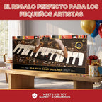 FAO Schwarz Piano gigante con tapete de baile, teclado de suelo de 101 x 29