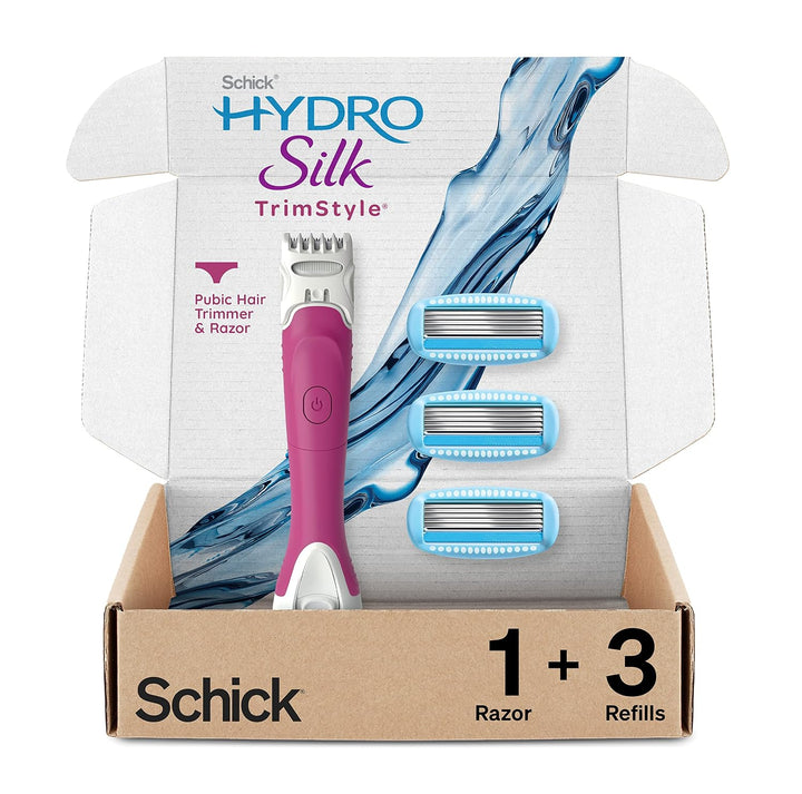 Schick Hydro Silk Trimstyle - Maquinilla de afeitar de bikini con r...