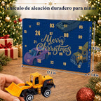 Alloy Cars - Calendario de Adviento 2026 para niños, 24 piezas, calendario de cuenta regresiva de juguete fundido a presión, regalo de Navidad, caja sorpresa para niños y niñas de 3, 4, 5, 6, 7, 8