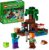 LEGO Minecraft The Swamp Adventure 21240 juguete de