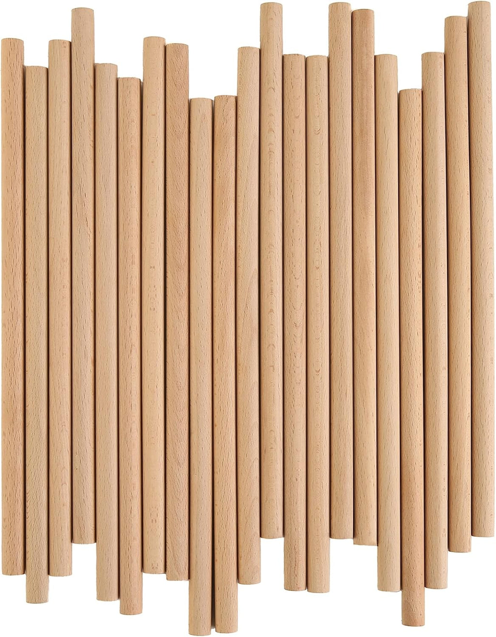 60 unidades de palos de ritmo para niños a granel, palos Lummi de música de madera