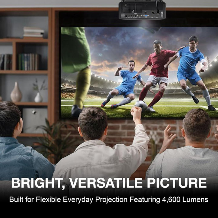 Optoma HZ41 4600-Lumen Full HD Laser DLP Home Theatre y Gaming Proy...