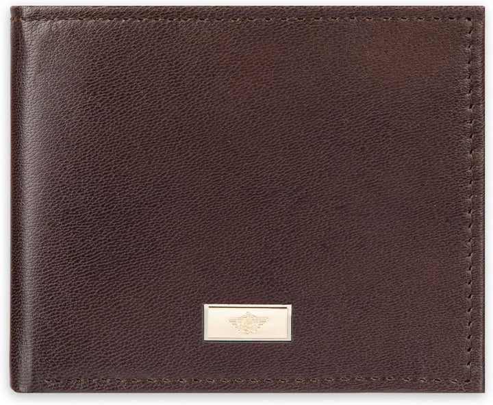 Dockers Mens piel Capacidad extra Slimfold Bifold Wallet